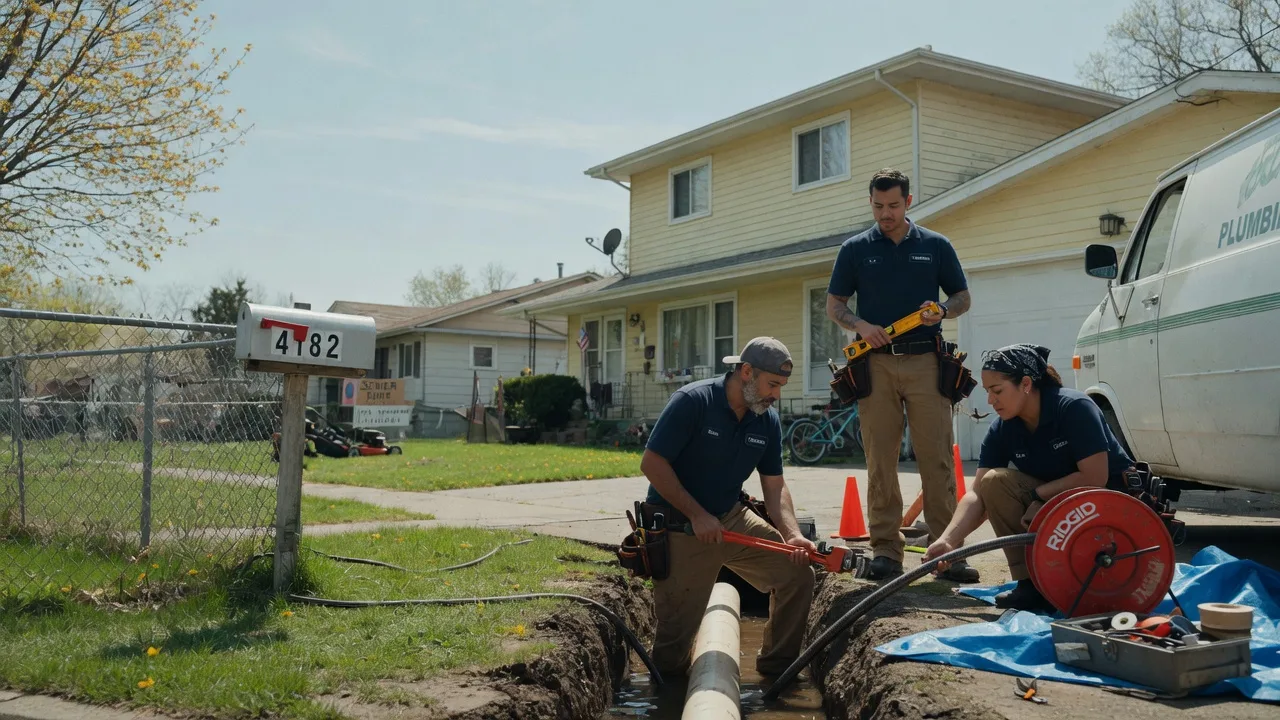 Gas Line Repair in Hayesville, IA near me